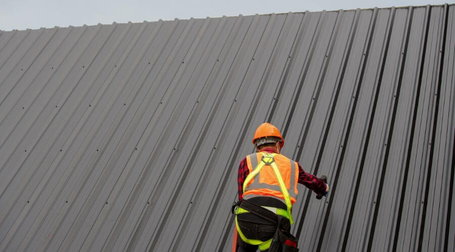 Professional metal roof installation services in Liscomb, IA